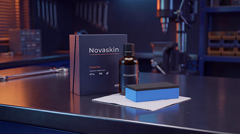 NOVASKIN – طلاء سيراميكي لحماية سيارتك في اسار أوتو الدمام منتج NOVASKIN حماية سيراميكية إضافية لسيارات تويوتا ولكزس – متوفر في اسار أوتو بالدمام، السعودية